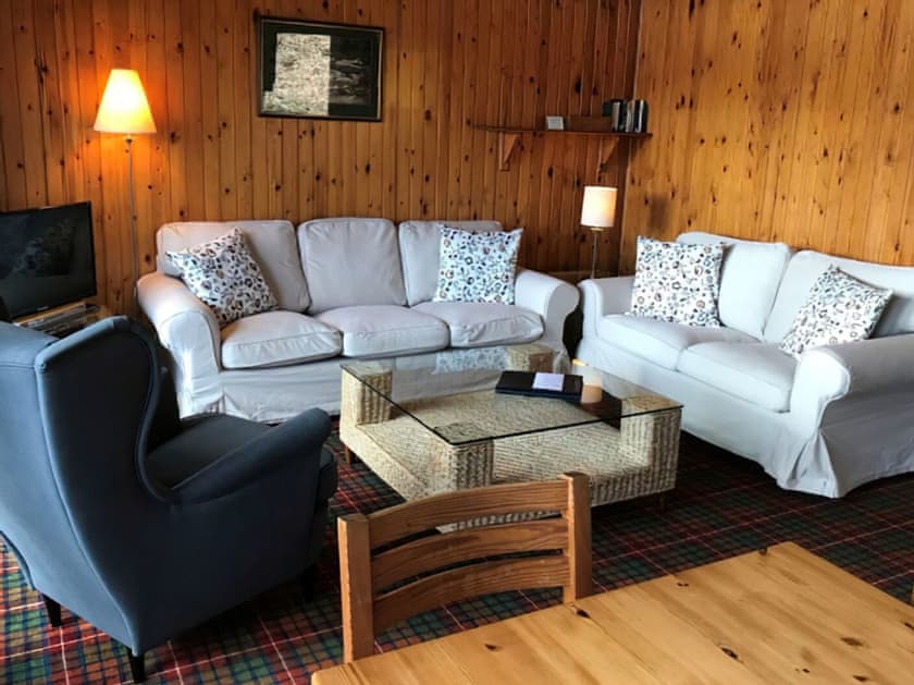 Living area | Cedar Chalet 10 - Loch Monzievaid, Crieff