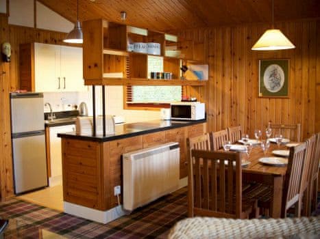 Typical kitchen/diner | Maple Chalet 15 - Loch Monzievaid, Crieff