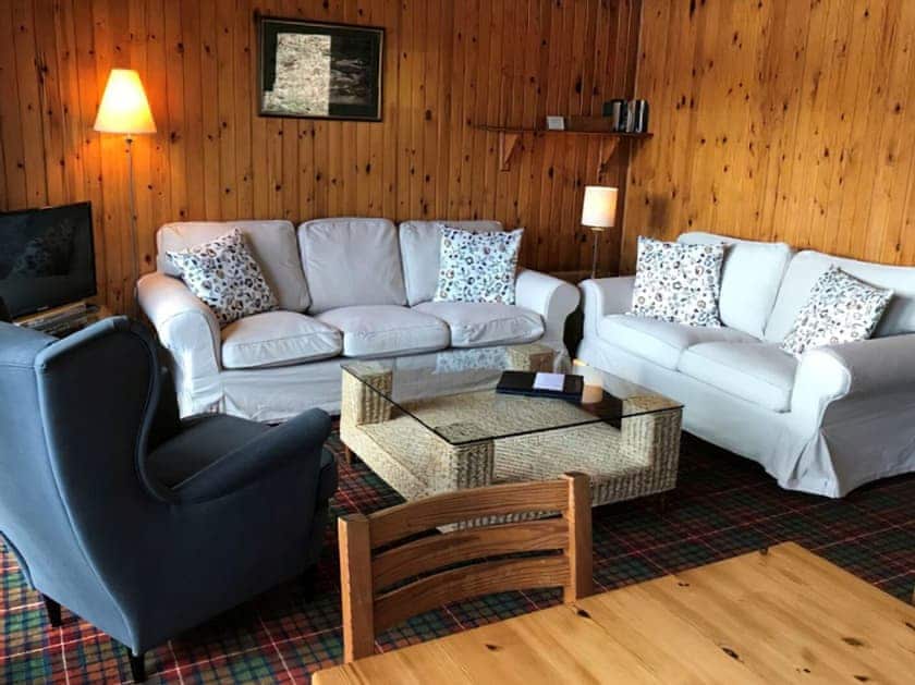 Living area | Cedar Chalet 14 - Loch Monzievaid, Crieff