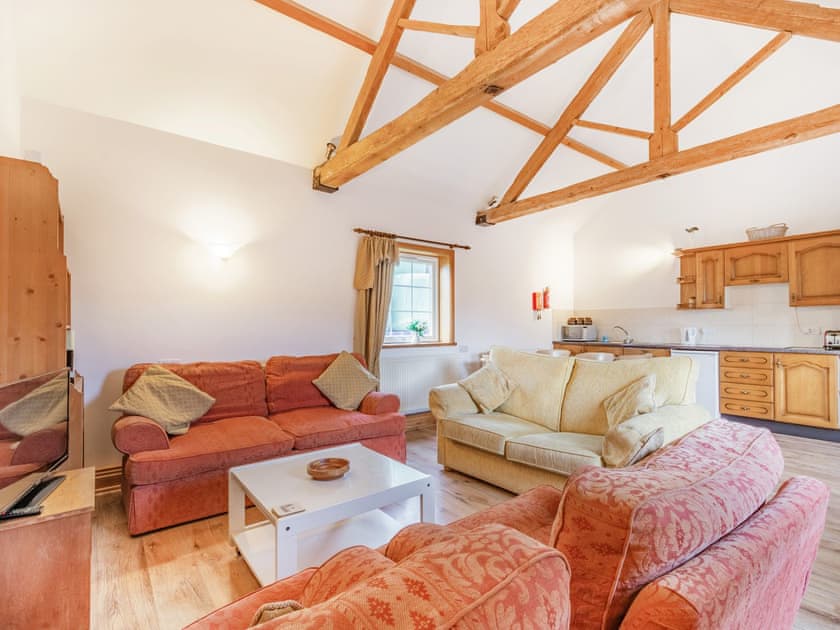 Open plan living space | Leedale Cottage, Saltmarshe, near Howden