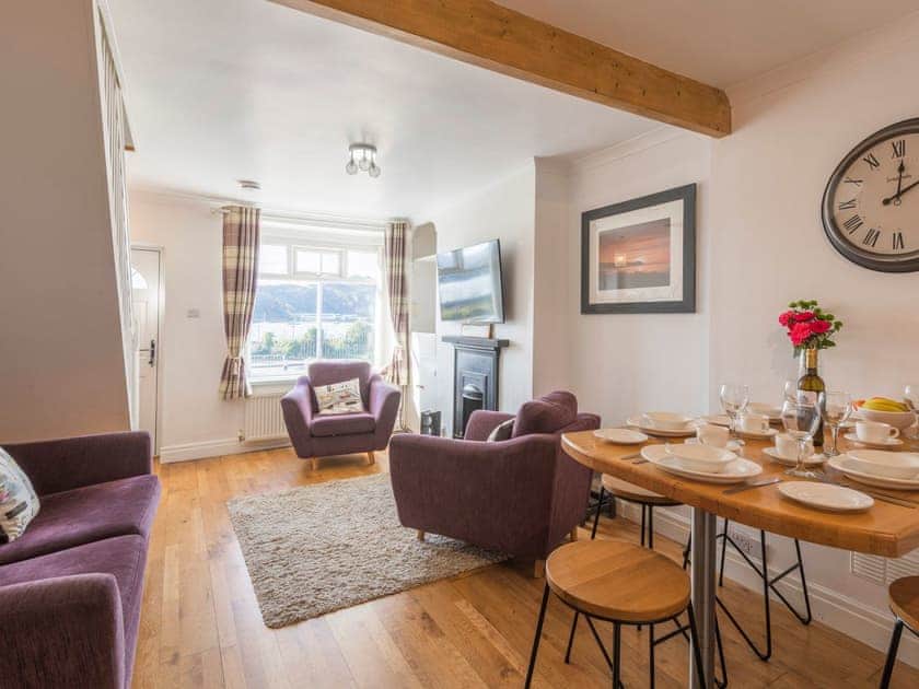 Open plan living space | The View, Deganwy