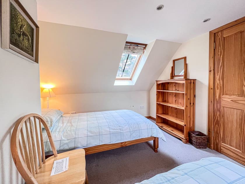 Twin bedroom | The Old Post Office, Corran, Arnisdale