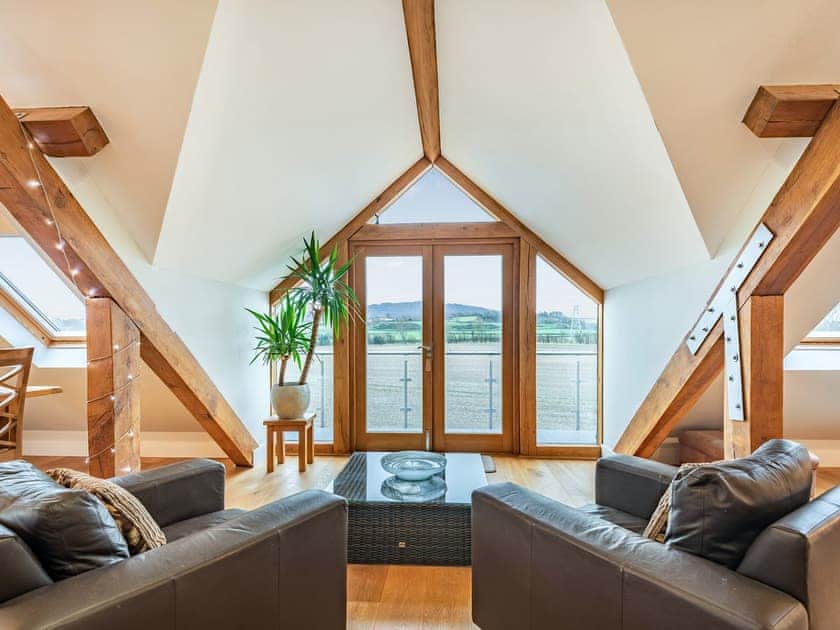 Living area | The Barn at Whitefields, Charlton