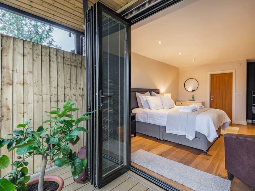 Double bedroom | The Barn at Whitefields, Charlton