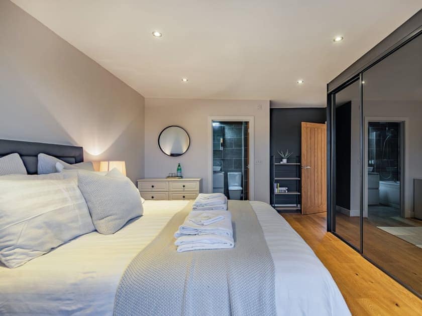 Double bedroom | The Barn at Whitefields, Charlton