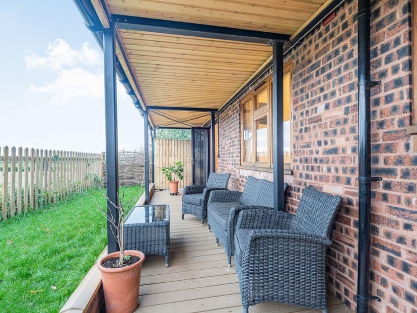 Sitting-out-area | The Barn at Whitefields, Charlton