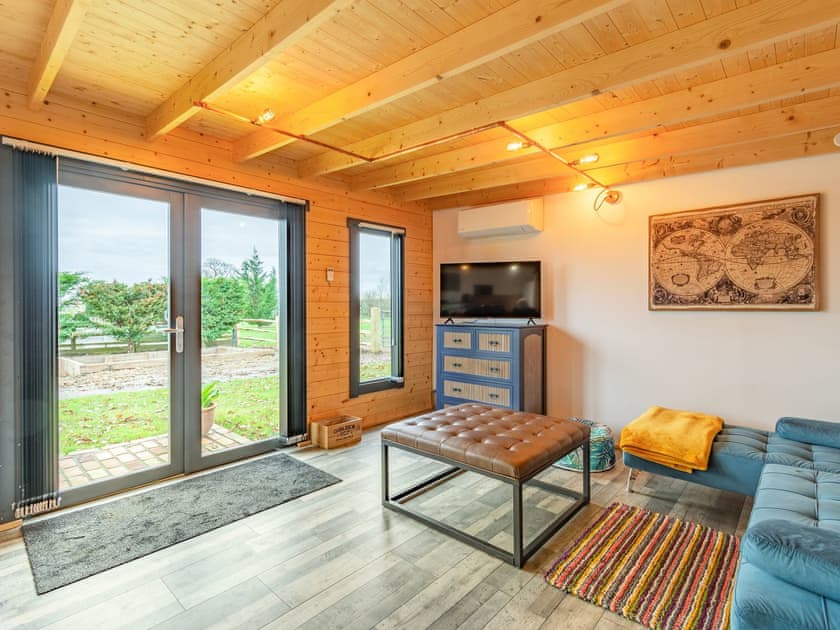 Living area | Holly’s Hidden Hideaway - Lower Farm Lodges, Chart Sutton, near Maidstone