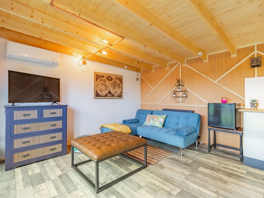 Living area | Holly’s Hidden Hideaway - Lower Farm Lodges, Chart Sutton, near Maidstone