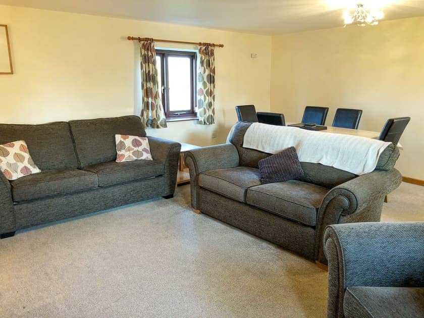 Living room/dining room | Millers Rest - Well Farm Holiday Cottages, Holsworthy, near Launceston