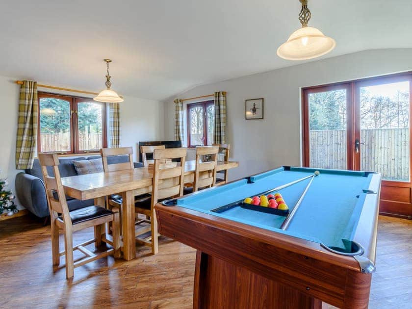 Games room | Killerby Old Hall : The Lodge - Killerby Old Hall, Cayton, near Scarborough