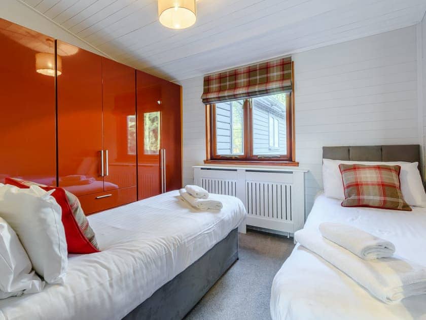 Twin bedroom | Killerby Old Hall : The Lodge - Killerby Old Hall, Cayton, near Scarborough