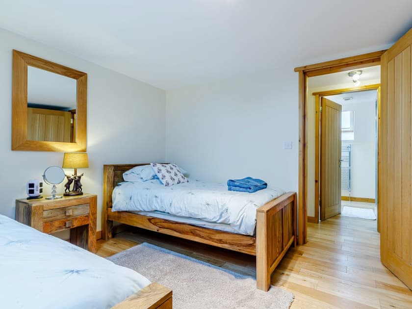Twin bedroom | Barn View, Clay Cross