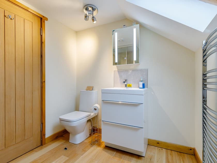 Shower room | Barn View, Clay Cross