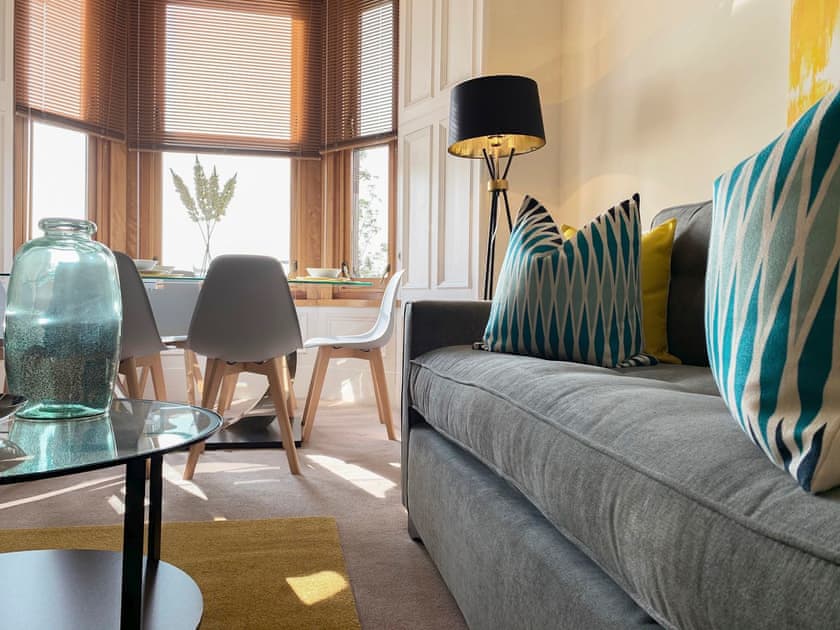 Living room/dining room | Tay View Apartment, Dundee