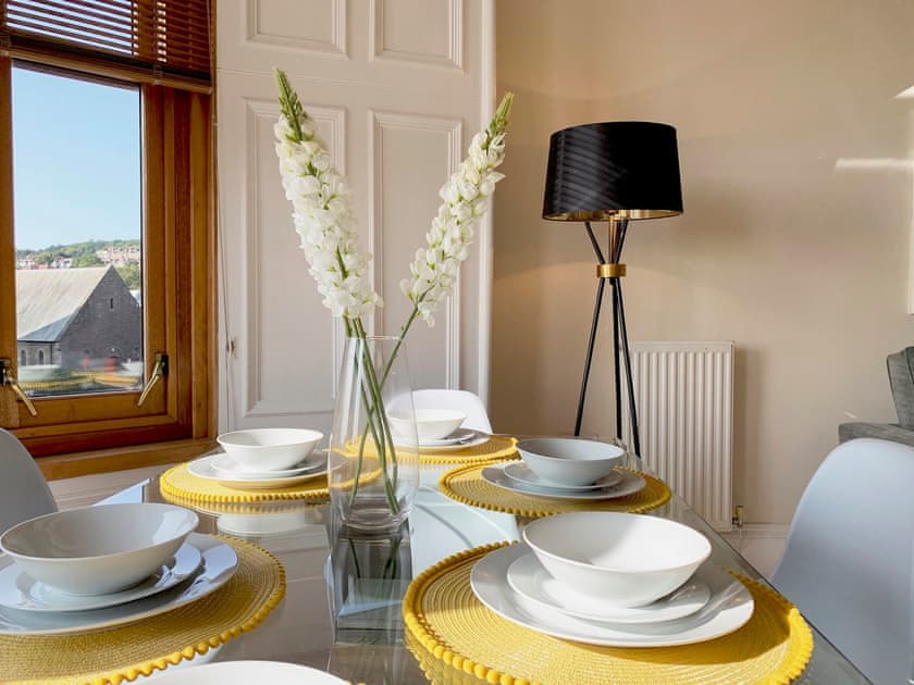 Dining Area | Tay View Apartment, Dundee