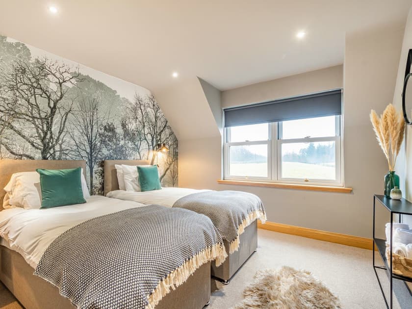 Twin bedroom | Hill View, Dalbeattie
