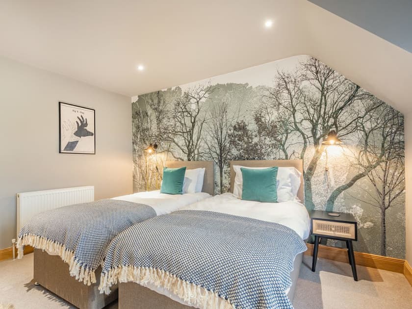 Twin bedroom | Hill View, Dalbeattie