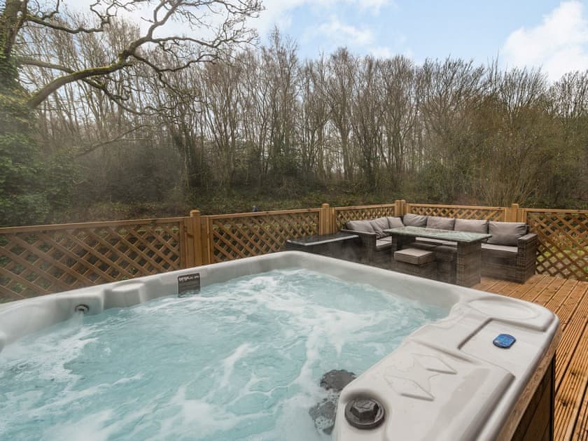 Hot tub | Waterside Lodge Two - Ashgrove Country Park, Elland