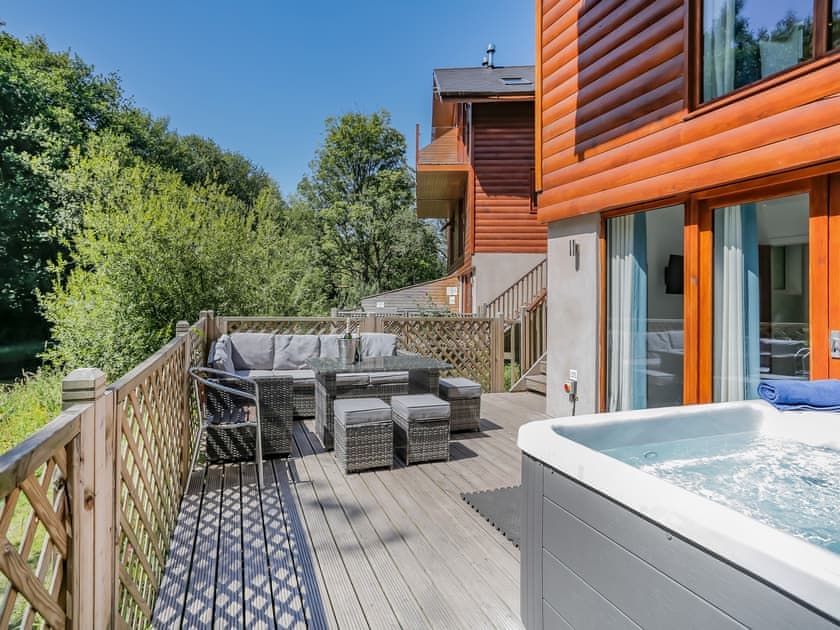Outdoor area | Waterside Lodge Two - Ashgrove Country Park, Elland