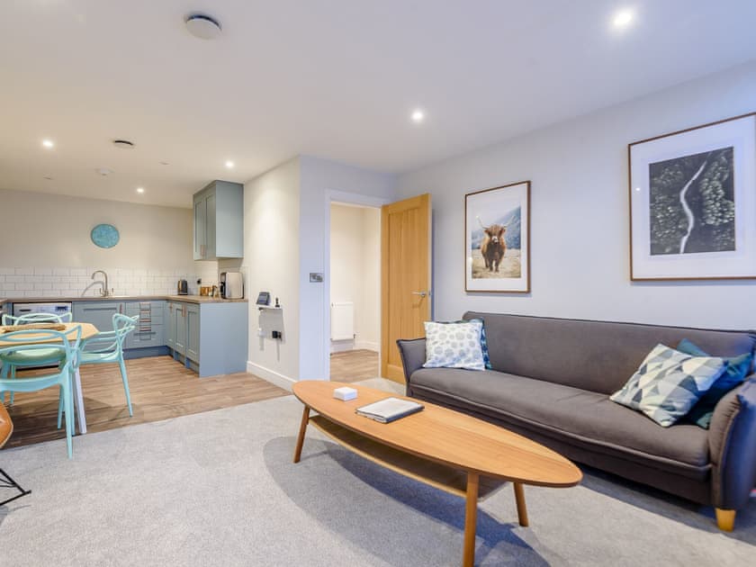 Open plan living space | 3 Eastgate - Eastgate House Apartments, Andover