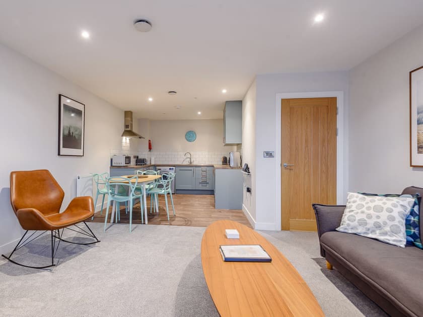 Open plan living space | 3 Eastgate - Eastgate House Apartments, Andover