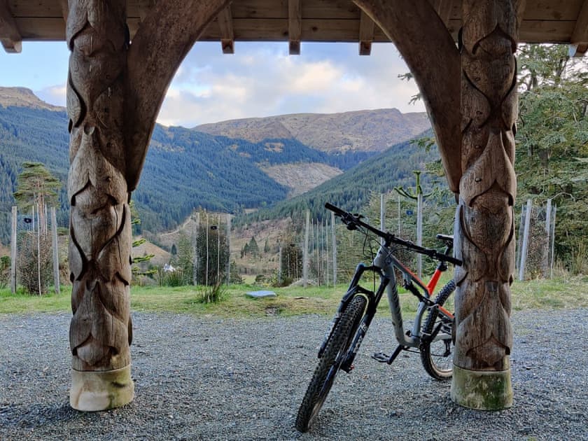Spectacular view from biking trail close to the Lodge | Willow Lodge, Dunoon