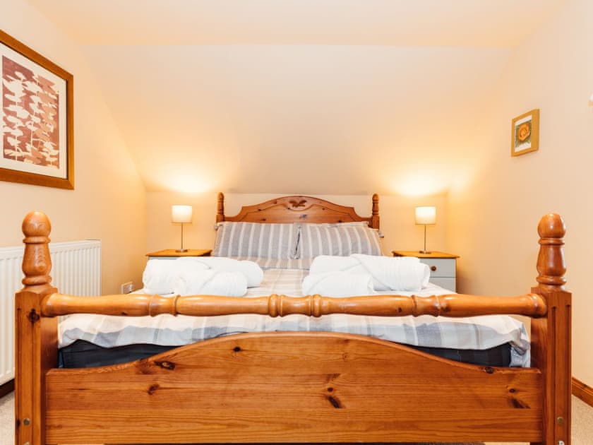 Double bedroom | The Stable - Clauchan Farm, near Gatehouse of Fleet