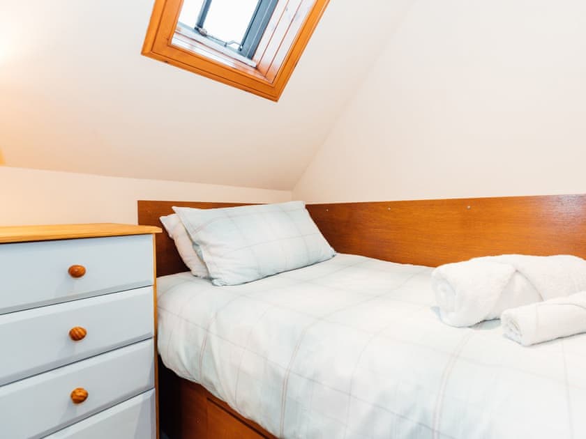 Twin bedroom | The Stable - Clauchan Farm, near Gatehouse of Fleet