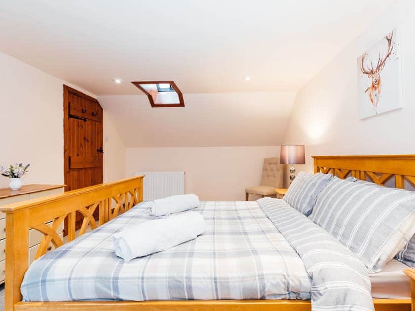 Double bedroom | Clauchan Farm - The Barn - Clauchan Farm , near Gatehouse of Fleet