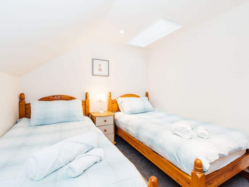 Twin bedroom | Clauchan Farm - The Barn - Clauchan Farm , near Gatehouse of Fleet