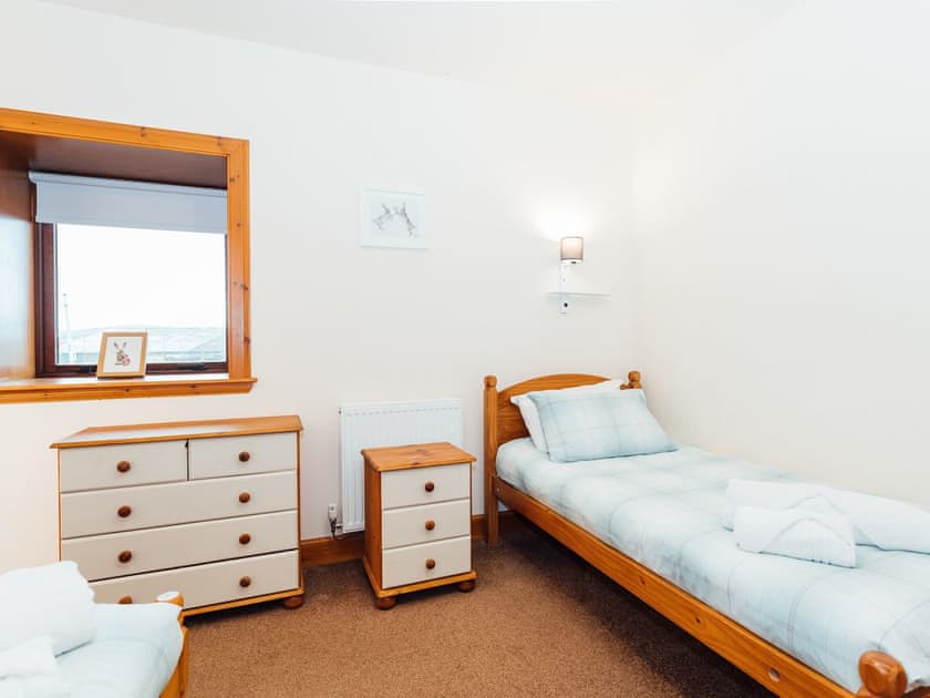 Twin bedroom | Clauchan Farm - Middle Byre - Clauchan Farm , near Gatehouse of Fleet