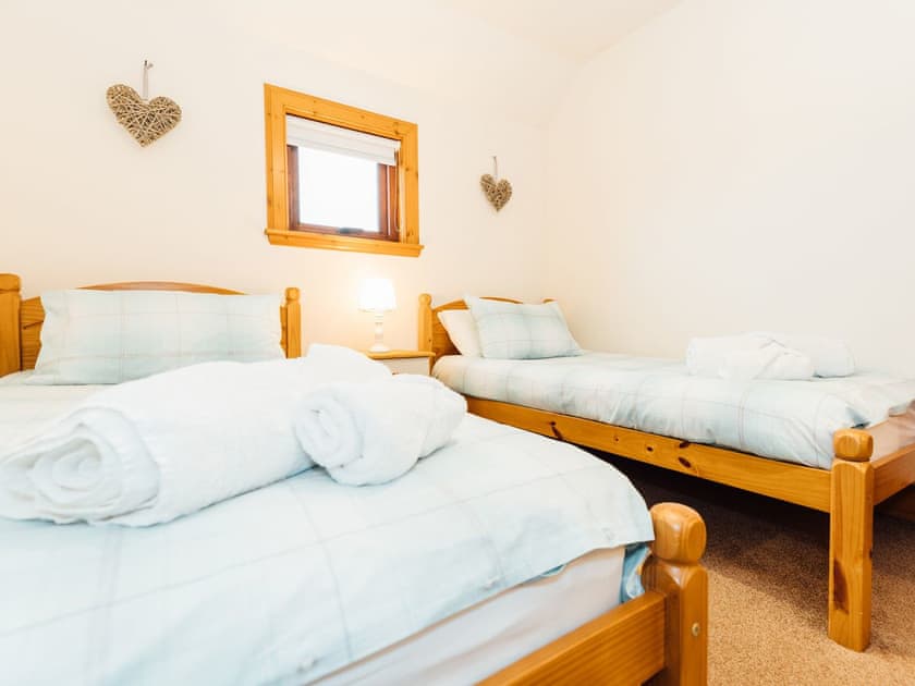 Twin bedroom | Clauchan Farm - Middle Byre - Clauchan Farm , near Gatehouse of Fleet