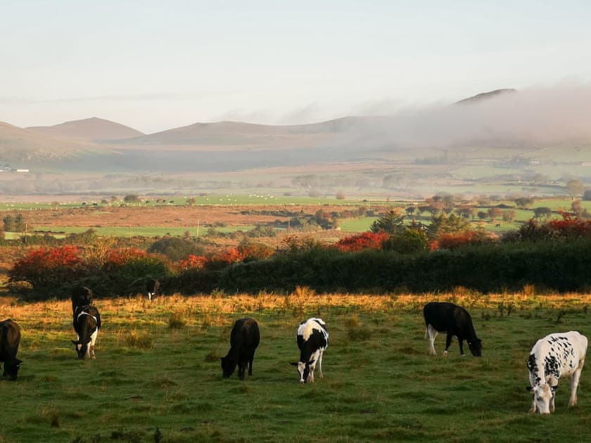 View from rear garden | Beudy Canol - Tyn Lon Isaf, Llangybi, near Pwllheli