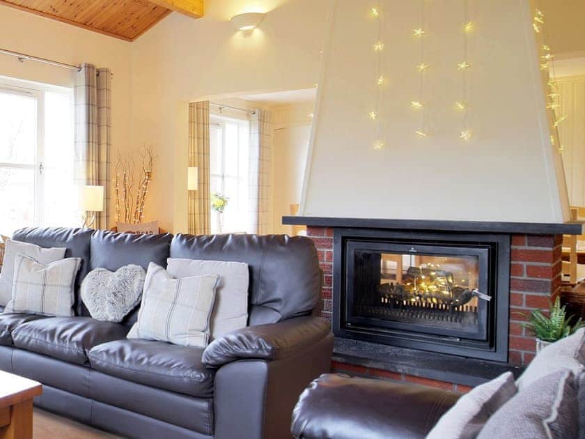 Living area | Eagle 3 Star - Silverglades Holiday Homes, Aviemore