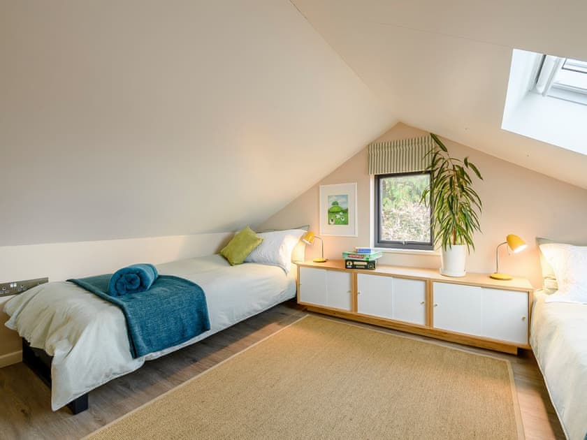 Twin bedroom | Yartleton Farm, Longhope
