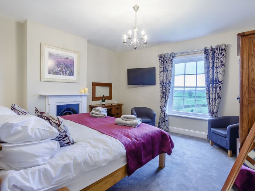 Double bedroom | Old Upper Gwestydd, Newtown