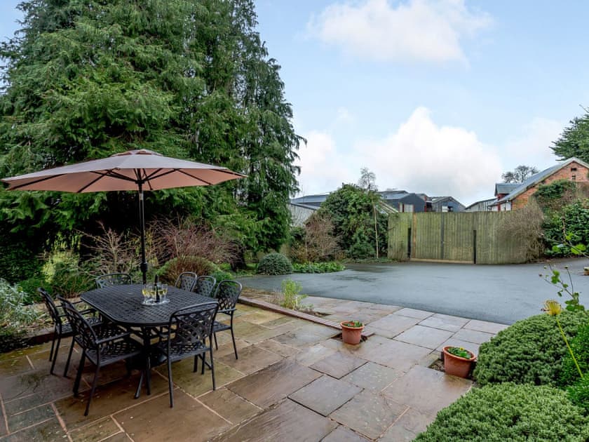 Patio | Old Upper Gwestydd, Newtown