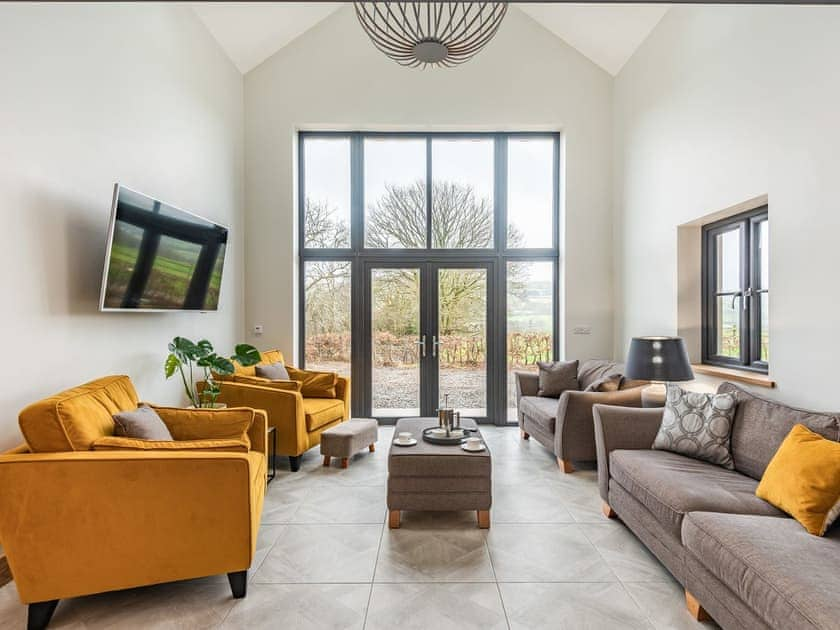 Open plan living space | Red Kite Lodge - Red Kite Holidays, Tregaron, near Aberystwyth