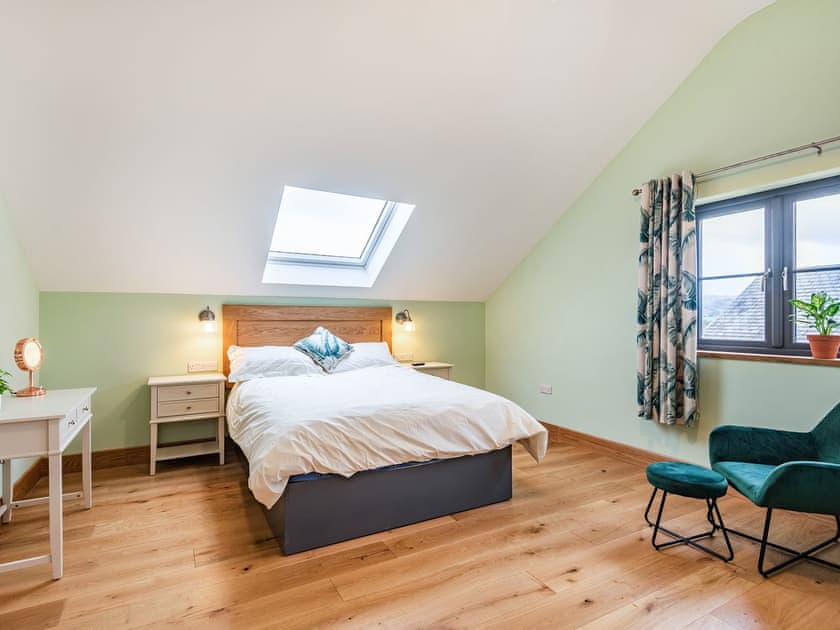 Double bedroom | Red Kite Lodge - Red Kite Holidays, Tregaron, near Aberystwyth