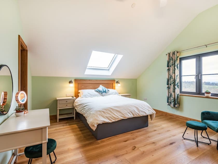 Master bedroom | Red Kite Lodge - Red Kite Holidays, Tregaron, near Aberystwyth