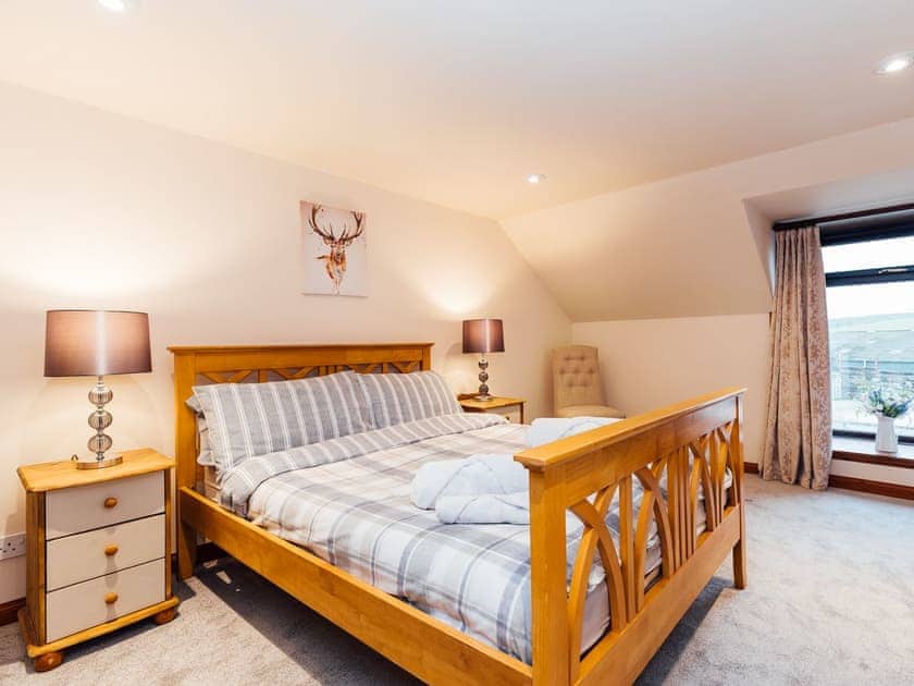 Double bedroom | Clauchan Farm - The Barn - Clauchan Farm , near Gatehouse of Fleet