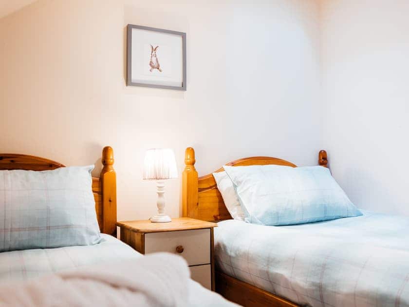 Twin bedroom | Clauchan Farm - The Barn - Clauchan Farm , near Gatehouse of Fleet