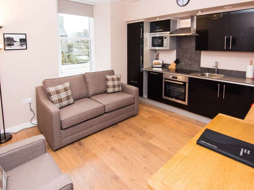 Open plan living space | Tresta - Nort Bode Apartments, Lerwick