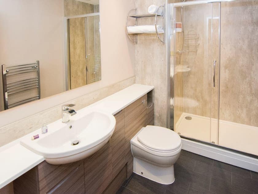 Shower room | Reawick - Nort Bode Apartments, Lerwick
