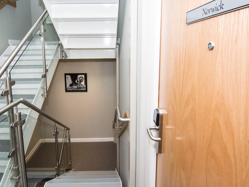 Stairs | Norwick - Nort Bode Apartments, Lerwick