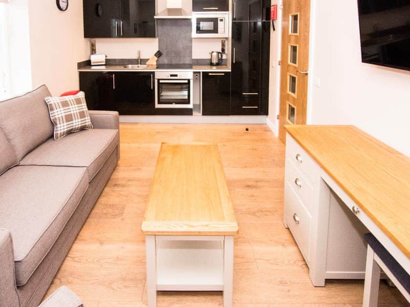 Open plan living space | Spiggie - Nort Bode Apartments, Lerwick