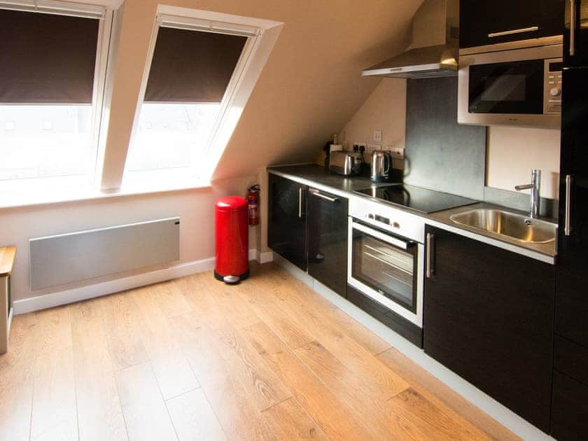 Open plan living space | St. Ninian’s - Nort Bode Apartments, Lerwick