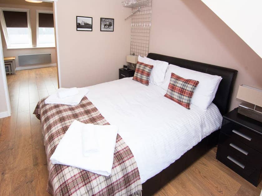 Double bedroom | St. Ninian’s - Nort Bode Apartments, Lerwick