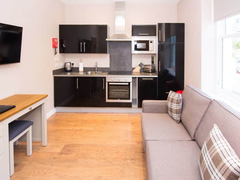 Open plan living space | Sands of Breckon - Nort Bode Apartments, Lerwick