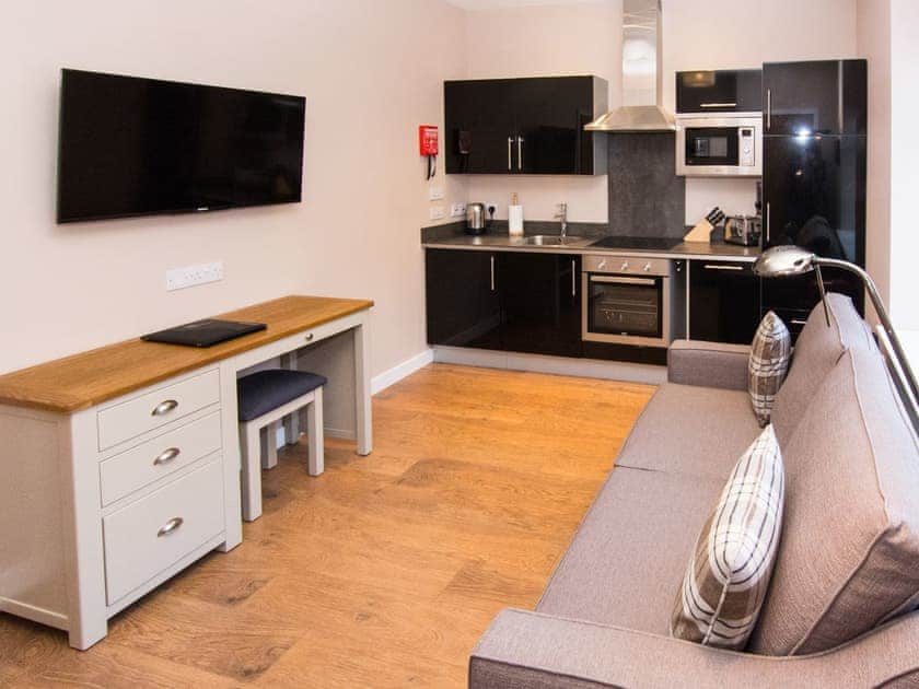 Open plan living space | Fethaland - Nort Bode Apartments, Lerwick